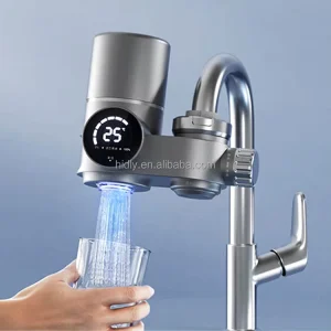 Manufacturer Smart Intelligent Digital UV Sink Faucet Water Purifier Filter for Bathroom and Kitchen