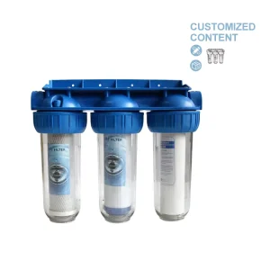 Manufacturers Countertop 3 Stage Water Treatment Machine Purification Plant System With Smart Water Filter for Tap
