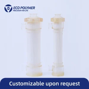 Medical-Grade Plastic Hollow Fiber Membrane Filter Cylinder 99% Efficiency for Water and Drink Processing