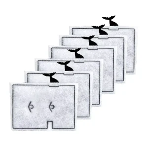 Medium Replacement Filter Cartridges Compatible with QuietFlow LED PRO Power Filter Size 10 & E Internal Power Filter