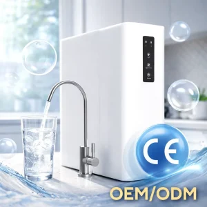 800 GPD 4-Stage Reverse Osmosis Water Purification System for Home and Under-Sink Installation