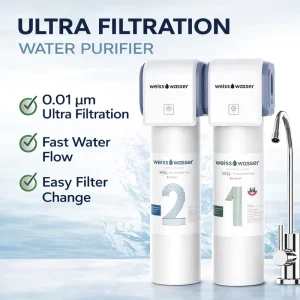 Menred Under Sink Ultrafiltration System Water Purifier for Home 0.01 Micron UF Membrane Water Filter High Flow Equipment