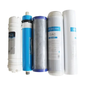 Mineral CTO Melt Blown Alkaline PP Refillable 5 Micron High Flow Replacement Carbon Block Water Filter Cartridge