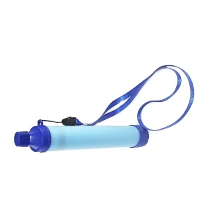 Mini 0.01 Micron UF Personal Water Filter Straw for Outdoor Survival Camping and Emergency Use