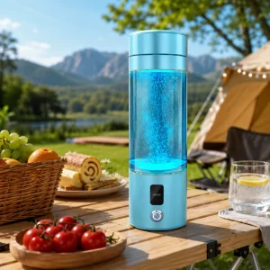 Mini Hydrogen Water Bottle Portable Hydrogen Water Maker for Outdoor Travel