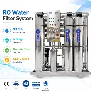 Mini Industrial Reverse Osmosis Water Purification and Filtration System