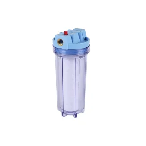 Mini Lightweight Manual Activated Carbon 75 GPD Leakage Avoid Personal Whole House Water Filtration System Housing Water Filter