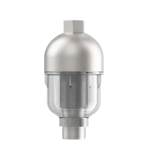 Mini Stainless Steel Water Filter 40 Micron Accurate Prefilter 1000gpd Flow Rate for Particle Removal for Home RV Outdoor Use