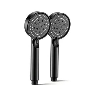 Modern 5 Spray Mode Detachable Shower Head Water Softener Chlorine Removal High Pressure Water Saving Bathroom Faucet Accessory