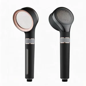 Modern High Pressure Rainfall Handheld Shower Head Water Saving Filter Chrome Plated Easy Installation Single Outlet Bathroom