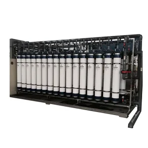 Mountain Spring Water UF System Microfiltration Filter Equipment Unit Rainwater Treatment Equipment