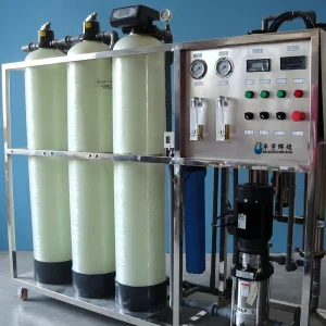 Movable Water Softener and RO Water Purifier System 500 Liters per Hour Commercial Water Filtration System