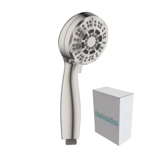 Multi Flow Bathroom Filter Douche Dog Water Saving clear Acrylic Filter High Pressure Supercharged Rain Handheld Shower Head
