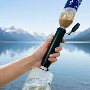 Multi Layer Water Filtration Straw Portable Water Filter Straw Removes Heavy Metals Microplastics for Outdoor & Daily Use