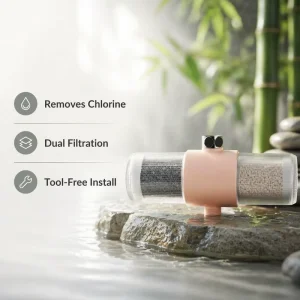 Multi Stage Dual Filtration Bathtub Shower Filter ACF Purifier System OEM ODM Direct