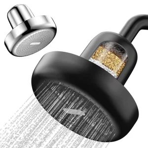 Multi-Stage Filtration Multifunctional Water Purifier Machine High Pressure Shower Head Set ABS Reverse Osmosis Shower Filter