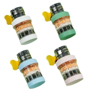 NES RS631 Can Disassemble and Wash Six Layers of Universal Anti splash Shower Water Saver Kitchen Tap Water Filter