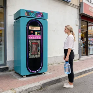 NEW Style Automatic Reverse Osmosis Water Vending Machine for Sale Healthy Water Hydrogen Water with Bill QR Credit Card
