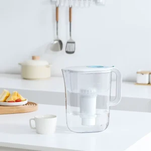 NSF 42 Certified Water Filter Pitcher 10 Cup Reduce Chlorine & Heavy Metals Improve Water Taste & Odor Jug Kettle Purifier