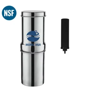 NSF ANSI 42&372 1L Portable Travel Gravity Water Filter