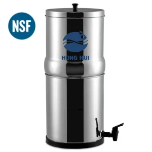 NSF/ANSI 42&372 LT-2.25A Stainless Steel Ceramic Gravity Water Filter