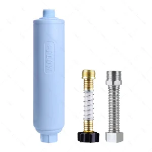 NSF Certified Portable Inline Water Filter Replacement Greatly Reduces Bad Taste Odors Chlorine and Sediment RV Water Filter