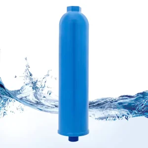 NSF Certified RV Inline Marine Water Filter with Flexible Hose Protector, 40043 Filter