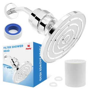NSF Certified Replaceable Filter Shower Head Set 15 Stage 20 Stage 25 Stage Filtered Shower Head Set Water Purifier Filter