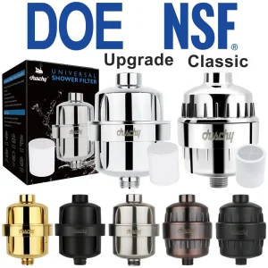 NSF DOE Certified Ultra-strong Filtration Shower Water Purifier Showerhead Filtered Shower Head Filter Shower Filter