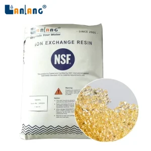 NSF Food Grade Strong Acid Cation Resin for Residential Water Softening Systems