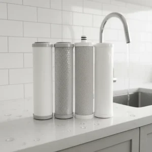 NSf Certification for Sintered Polyethylene Water Purifier Carbon Filter Cartridge