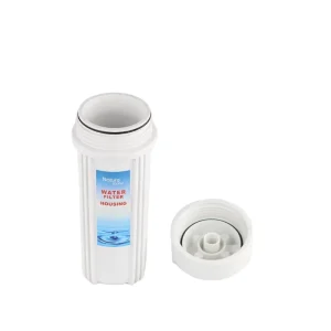 NW-BR101 Reverse Osmosis Water Filter System Spare Part 10 Inch White Purifier Housing 1/4 Inch Port for Commercial Use