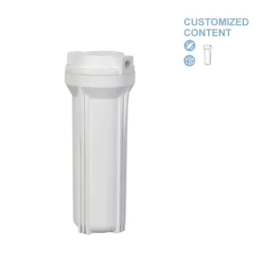 NW-BR102 High Flow Housing Reusable Empty Drinking PP Sediment Carbon Block Alkaline Water Filter Cartridge
