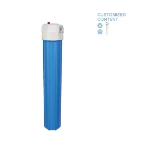 [NW-BR20K-2] Factory Customized Big Blue Water Filter Housing 20 Inch Pre Filter Whole House Water Filter Housing