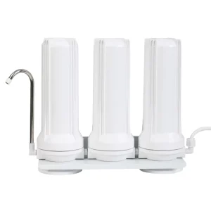 [NW TR303] 3 Stage Countertop Faucet Water Filter for Home Household