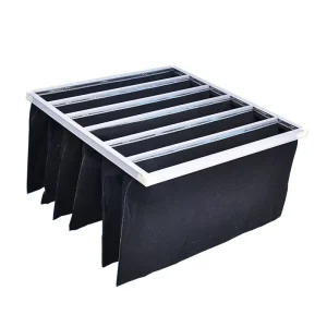New Activated Carbon Bag Filter Element for Exhaust Gas Treatment and Odor Removal Air Filter