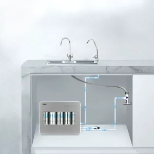 New Design 5 Stages Wellblue UF Membrane Water Filter Cartridge for Household Countertop Underink Alkaline Water Filter System