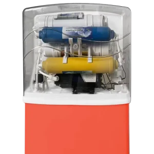 New Design Box Reverse Osmosis Water Filter System RO Stage 5 Countertop Plastic Filter 75 GPD Self Cleaning