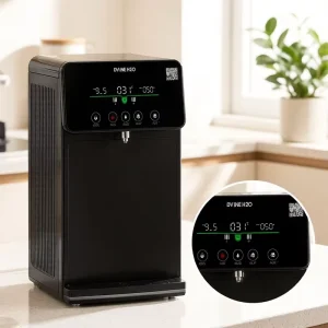 New Design High Quality Electric Countertop Water Filter Dispenser Plastic Desktop Household Use Hot Cold