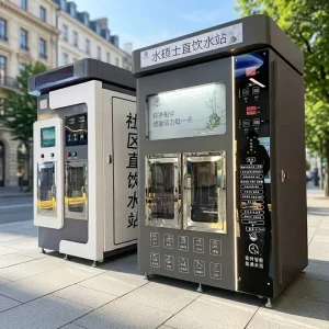 New Design Hydrogen Rich Water Vending Machine in Communities Vending Equipment Water Vending Machine for Hydrogen Rich Water