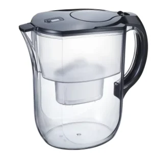 New Design Puretal Energy Alkaline Water Ionizer Pitcher Plastic Kettle with Filter Glass Water Pot for Serving Drinkware