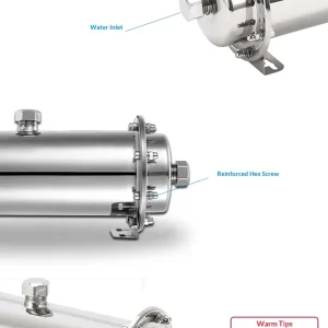 New External Pressure UF Water Purifier PVDF Water Purifier Central Whole House Household Water Filter