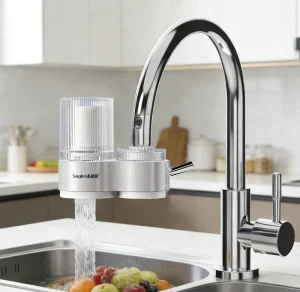 New Kitchen Smart Tap UV Faucet Water Purifier Chlorine Filter Cartridge Manual Plastic High Efficiency Eco Friendly Household