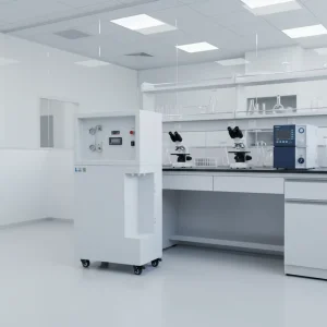 New Lab Ultra Pure Water Purifier with Reverse Osmosis & Filtration 45L H Water Recycling System Reduces Waste Water
