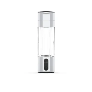 New PEM Technology Hydrogen Water Bottle Generator 4500PPB High Concentration Portable Hydrogen Water Ionizer WithLED Light
