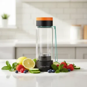 New Portable 420ml 5000PPB Orp H2 Hydrogen Rich Water Generator Hydrogen Water Bottle with SPE PEM Technology
