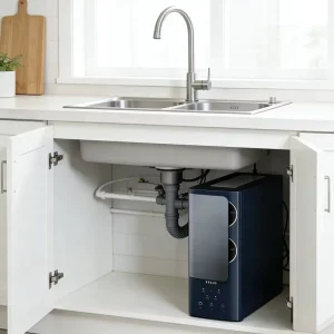 New Smart Tankless Household Alkaline Filter System Reverse Osmosis 600GPD 4 Stage RO Water Purifier Dual Core Real Time