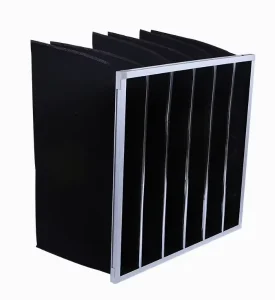 New Static-resistant Activated Carbon Bag Filter Customized Size for Electronics Cleanroom Dust VOC Filtration OEM Available