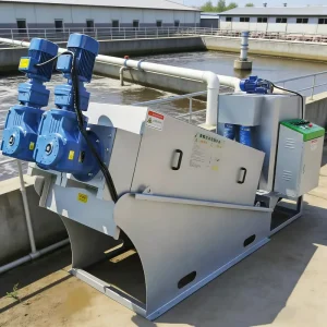 New Technology Industrial Equipment Screw Press Sludge Dewatering Water Treatment Machinery Used in Urban Sewage Treatment