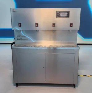 Newest Model Stainless Steel 60L Commercial Grade Cold and Hot Water Dispenser for School Use with Filter
